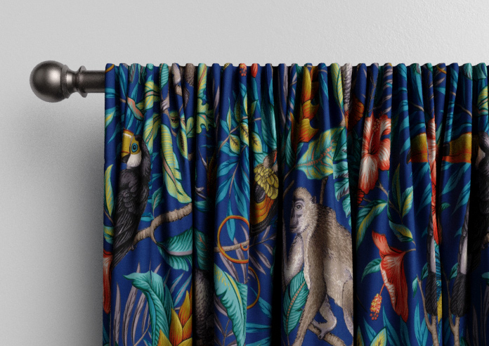 Rain Forest, Marine - Made to Measure Curtains - Image 9